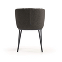 Carly Dining Chair | Black Boucle