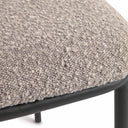 Carly Dining Chair | Stone Grey Boucle