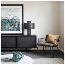 Chelsea Armchair | Charcoal leather