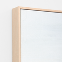 Coastal Winter Framed Canvas Print