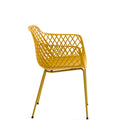 Collins Patio Chair | Mustard