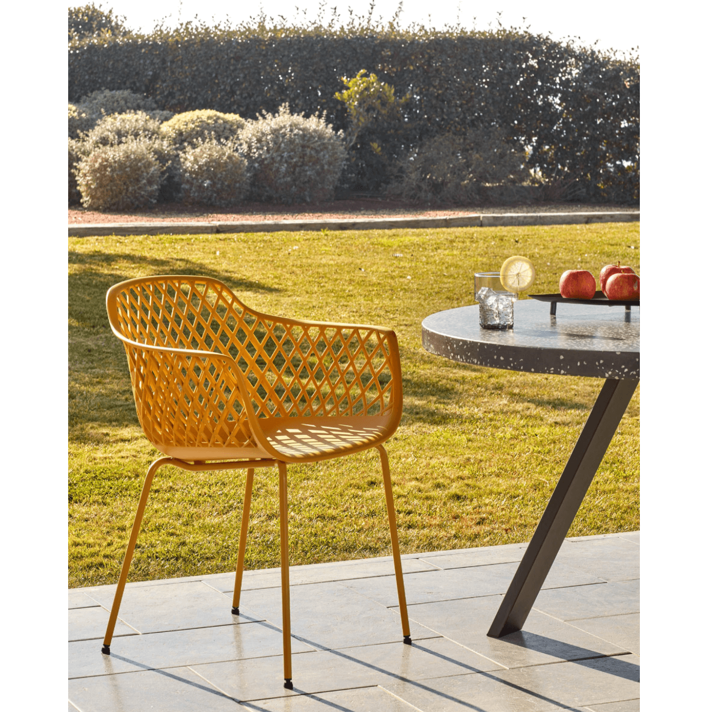Collins Patio Chair Mustard CLU Living Pty Ltd