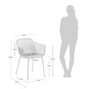 Collins Patio Chair | White
