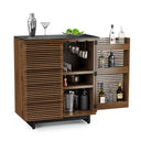 Corridor Bar Cabinet | Natural Walnut