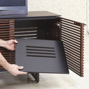Corridor 8173 Entertainment Cabinet | Natural Walnut