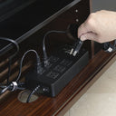 Corridor 8173 Entertainment Cabinet | Natural Walnut