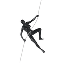 Hannah Climbing Woman Sculpture