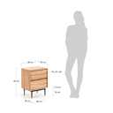 Della Bedside Table