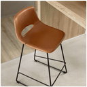 Denver Bar Height Barstool | Rust
