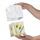 Wipy Cube Tissue Box Cover | White