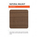 Elements 8777-ME Entertainment Cabinet | Natural Walnut