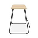 Aero Bench Height Barstool | Black