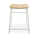 Aero Bench Height Barstool | Sage Green