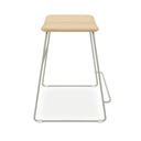Aero Bench Height Barstool | Sage Green