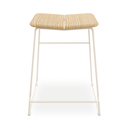 Aero Bench Height Barstool | Swan Beige