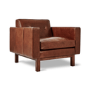 Embassy Armchair | Saddle Brown