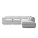 Podium Modular Sofa | Bayview Silver