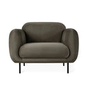 Nord Armchair | Casella Mink Velvet