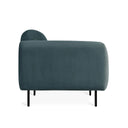 Nord Armchair | Casella Slate Velvet