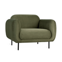 Nord Armchair | Casella Grove Green Velvet