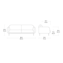 Nord Sofa | Rosseau Barley Chenille