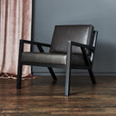 Truss Armchair Ash Black | Licorice