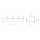 Wallace Sofa | Saddle Brown