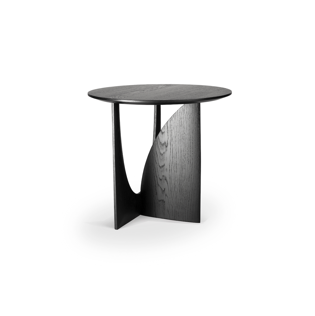 Black oak side on sale table