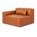 Mix Left Arm Sofa | Cognac