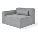 Mix Left Arm Sofa | Parliament Stone