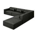 Mix Left Arm Sofa | Licorice