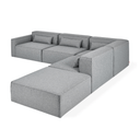 Mix Right Arm Sofa | Parliament Stone