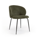 Hala Dining Chair | Green Chenille