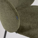 Hala Dining Chair | Green Chenille