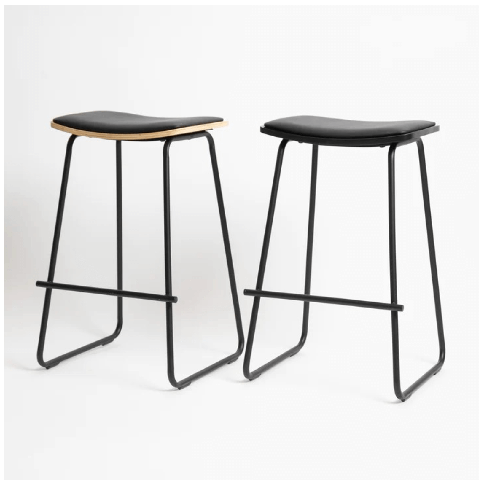 Harlow Bench Barstool Natural CLU Living Pty Ltd
