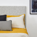 Holmes Bed Head | Pepper Salt Boucle