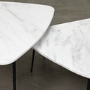 Jakob Marble Coffee Table MED | White