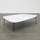 Jakob Marble Coffee Table LRG | White