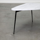 Jakob Marble Coffee Table MED | White