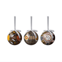 Jilamara Aboriginal Christmas Balls Set of 3