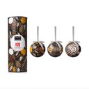 Jilamara Aboriginal Christmas Balls Set of 3