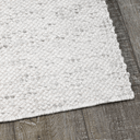 Kobe Wool Rug | Silver