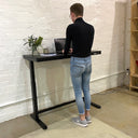 Kinetic  Stand Up Desk PRO | Black Ash