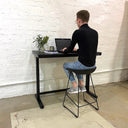 Kinetic  Stand Up Desk PRO | Black Ash