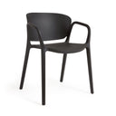 Komad Stackable Patio Chair | Black