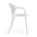 Komad Stackable Patio Chair | White