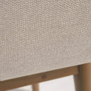 Kylie Timber Leg Dining Chair | Oatmeal