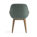 Kylie Timber Leg Dining Chair | Seafoam Green