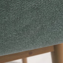 Kylie Timber Leg Dining Chair | Seafoam Green