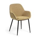 Kylie Dining Chair | Mustard Yellow